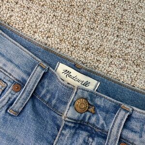 Madewell High Rise Light Blue Jeans 11” High-Rise Flare